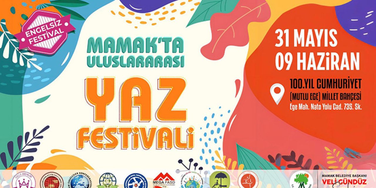 Mamak'ta yaz festivali heyecanı başladı