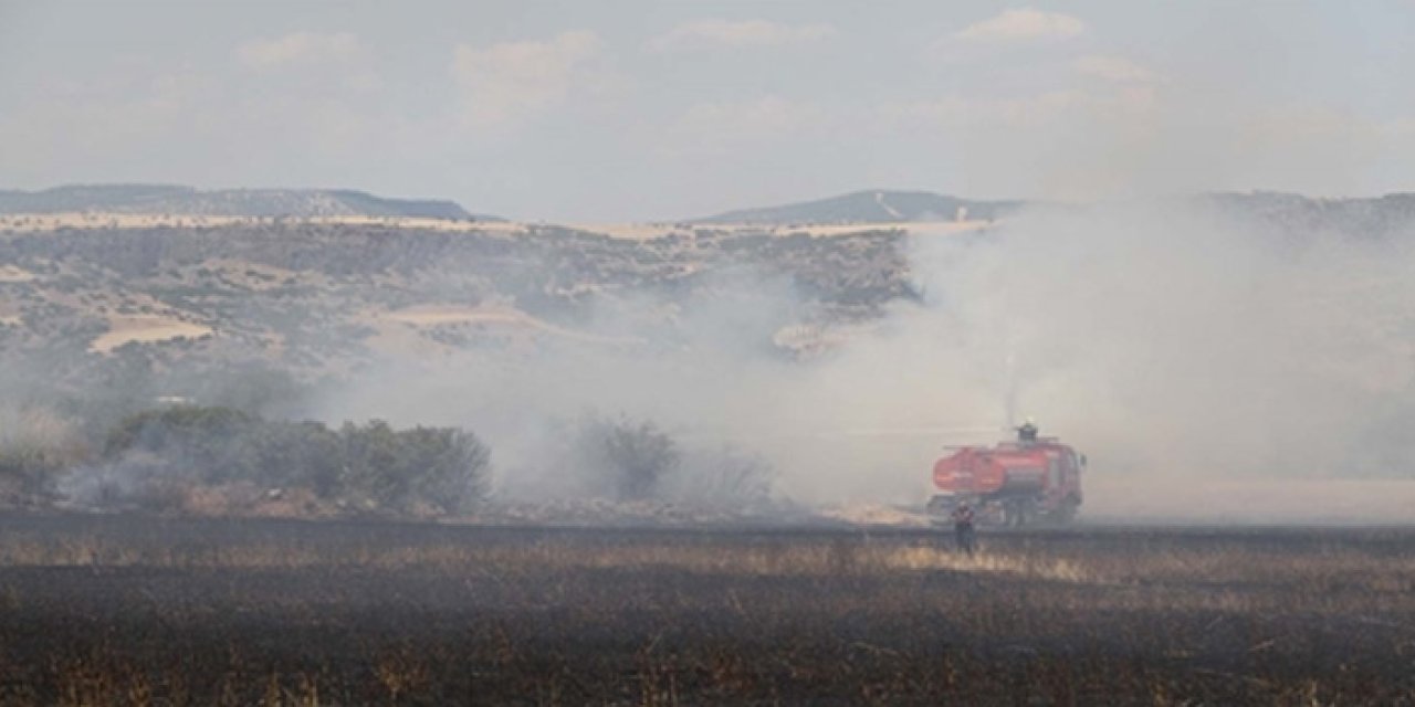 Manisa'da korkutan anlar: Üç farklı noktada yangın çıktı