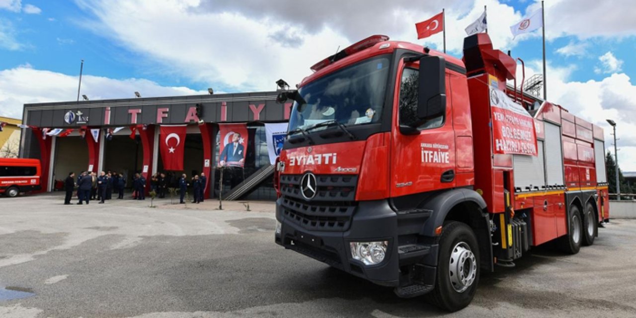 Altındağ’a yeni itfaiye için kollar sıvandı: Mansur Yavaş ihaleye çıkıyor