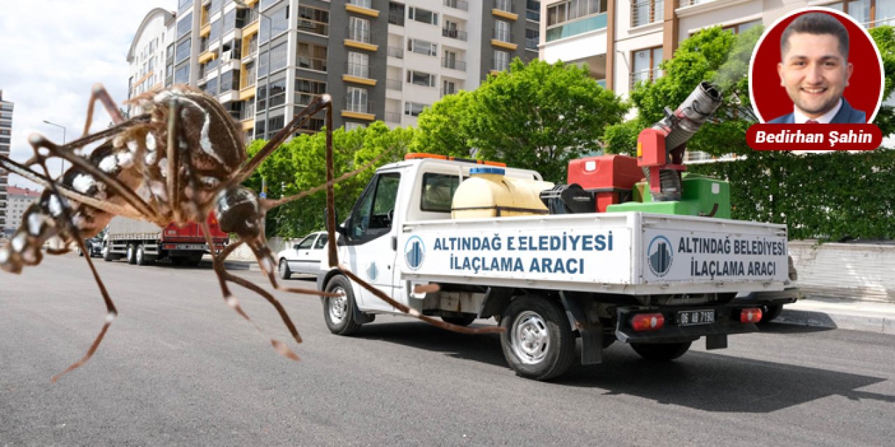 Altındağ’da sivrisinek paniği! Camlar açılamıyor