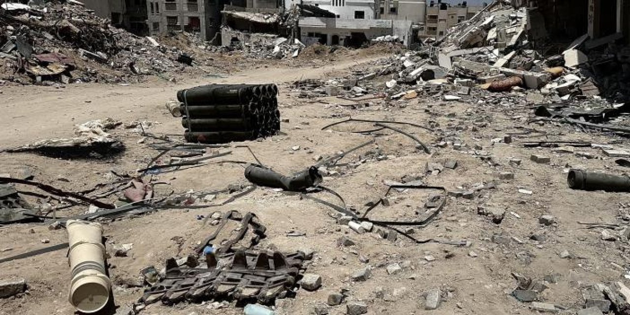 Gazze'de enkazlarda ABD yapımı mühimmat kalıntıları bulundu