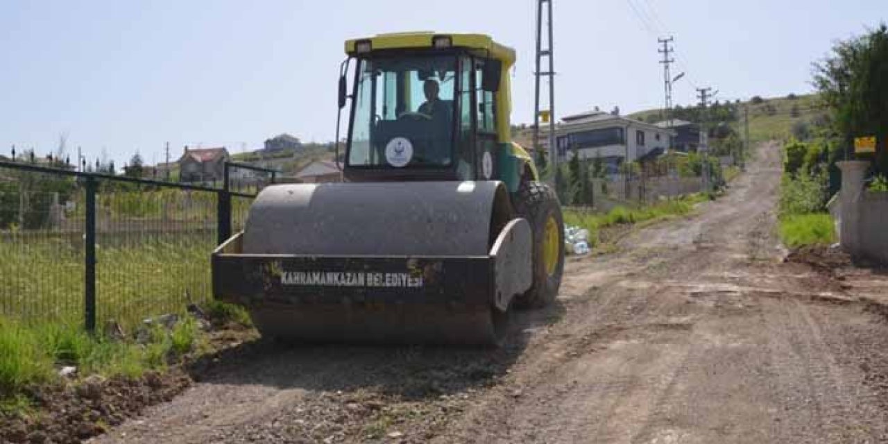 Kahramankazan'da bakım çalışmaları sürüyor