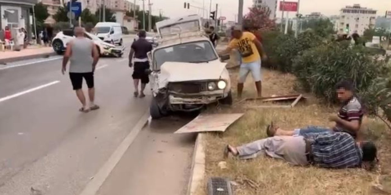 Mersin'de feci kaza: Yaralılar var!