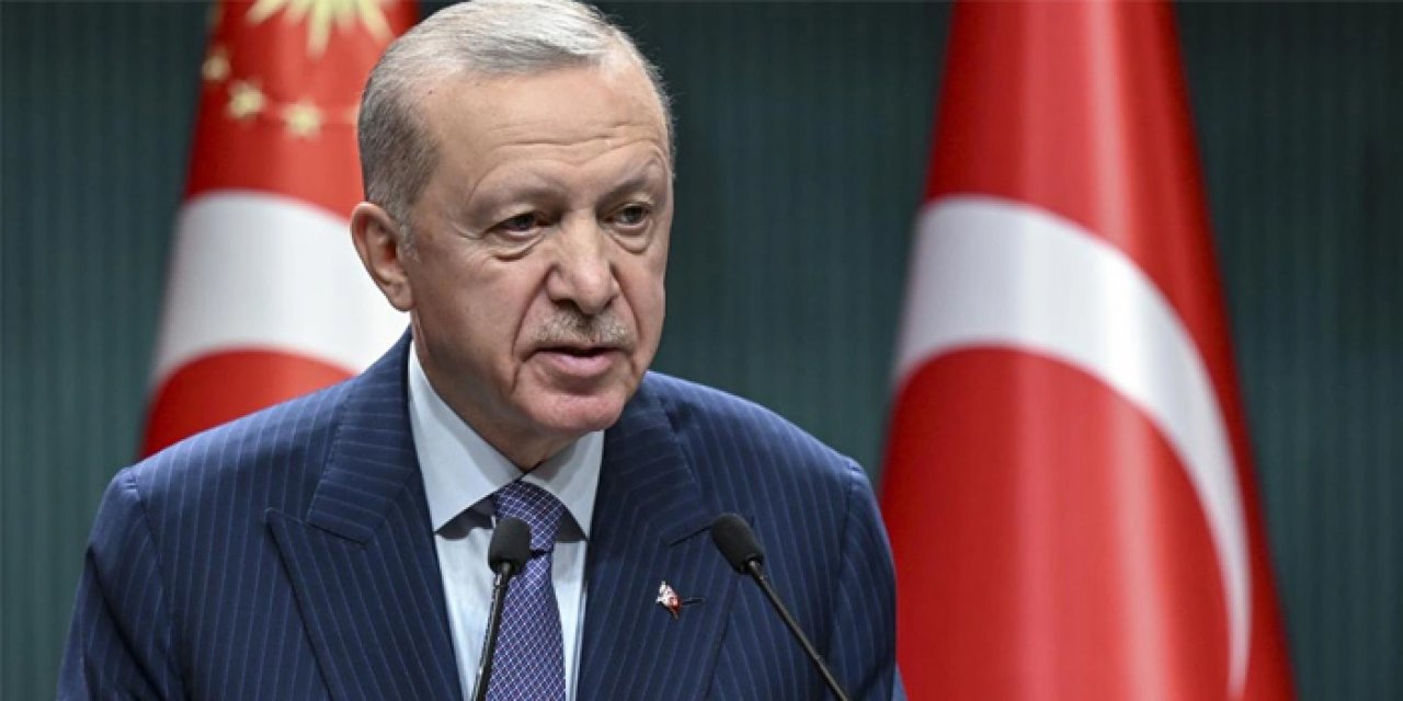 Cumhurbaşkanı Erdoğan'dan şehit ailesine başsağlığı mesajı