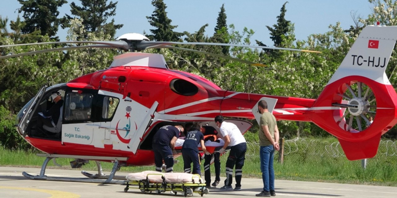 Bayramda yoğun mesai: Sağlık helikopterleri 126 kez havalandı