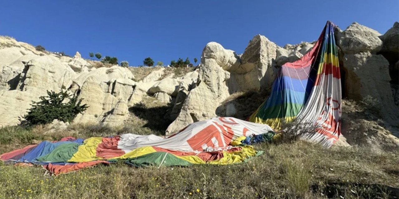 Kapadokya'da faciadan dönüldü