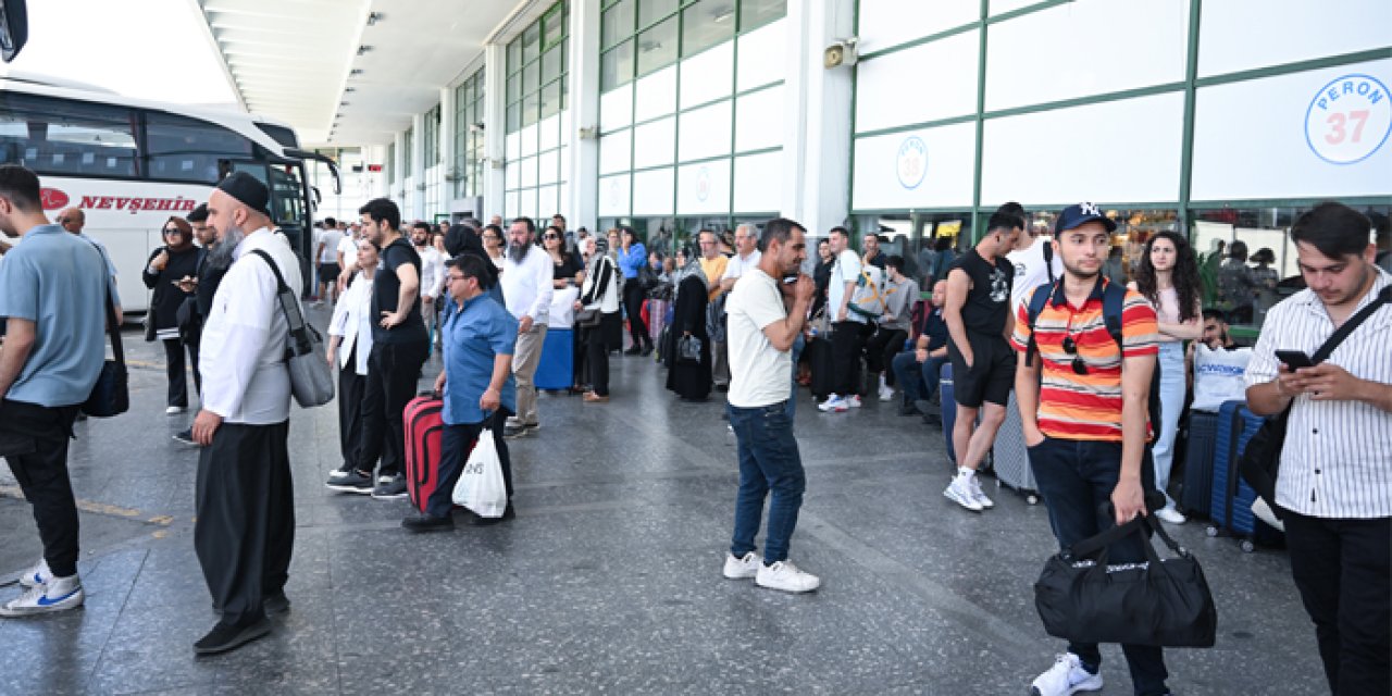 AŞTİ'de dönüş hareketliliği başladı