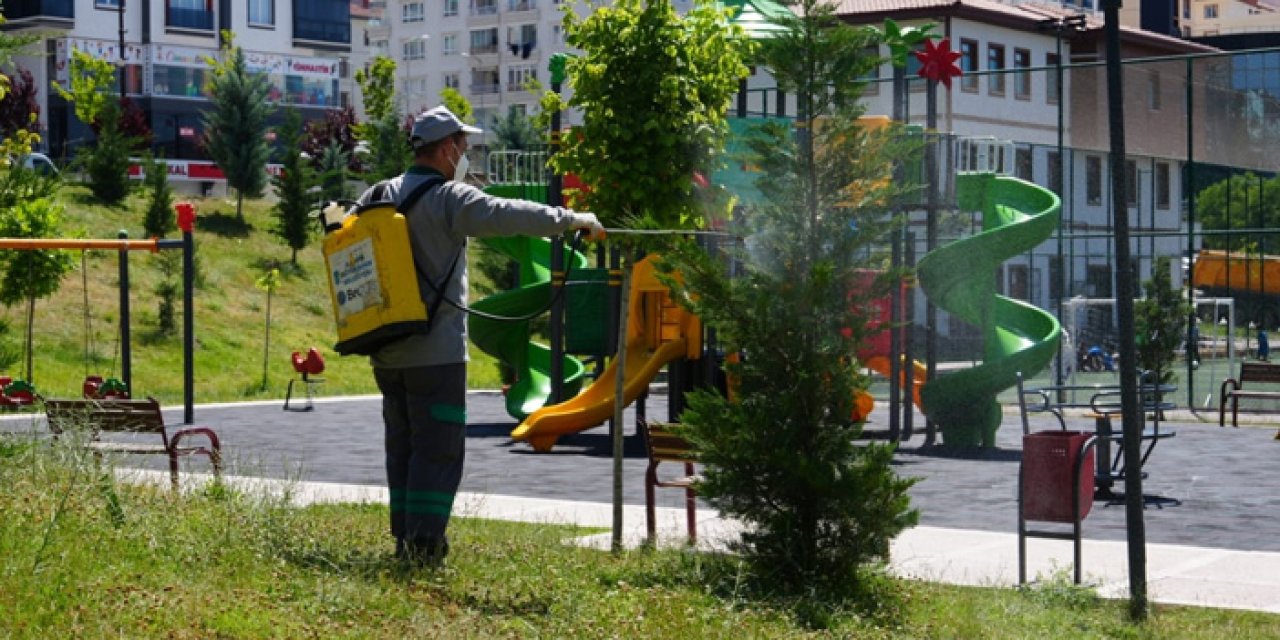 Keçiören'de ilaçlama seferberliği