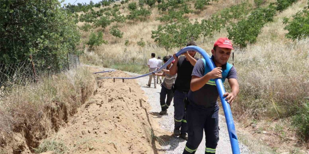 Poyraz Mahallesine sağlıklı ve kesintisiz içme suyu hattı