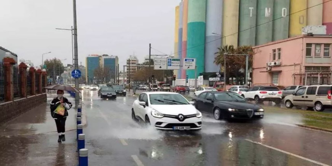 İzmir için 'kuvvetli sağanak' uyarısı