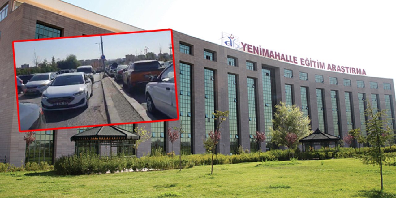 Vatandaş bıktı: Yenimahalle Devlet Hastanesi'nde otopark çilesi