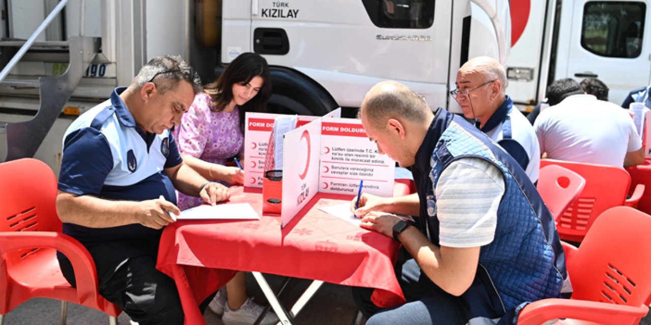 Mamak'ta kan bağışı seferberliği