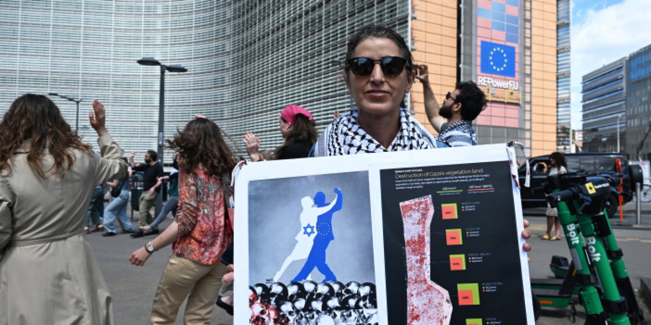AB çalışanlarından "Gazze" protestosu: Birlik'in politikasına sert tepki
