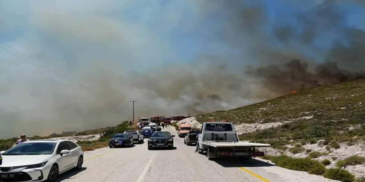 Çeşme'de orman yangını: Son durum ne, kontrol altına alındı mı?