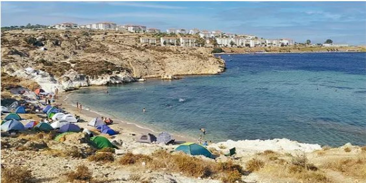 İzmirliler için tatil kaçamağı: Bu koyda deniz ve kamp keyfi bir arada