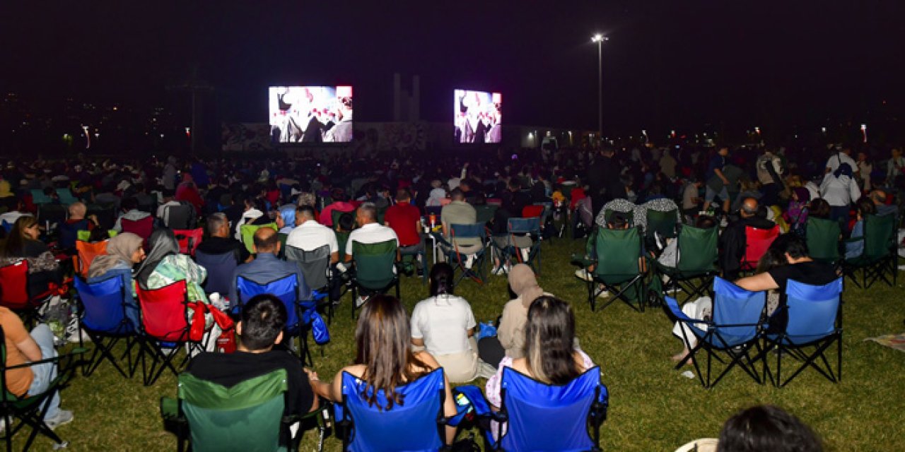 AOÇ'de açık hava sinema günleri devam ediyor