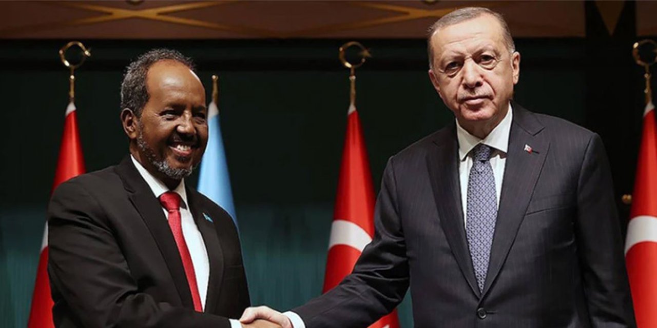 Cumhurbaşkanı Erdoğan, Somali Cumhurbaşkanı ile görüştü