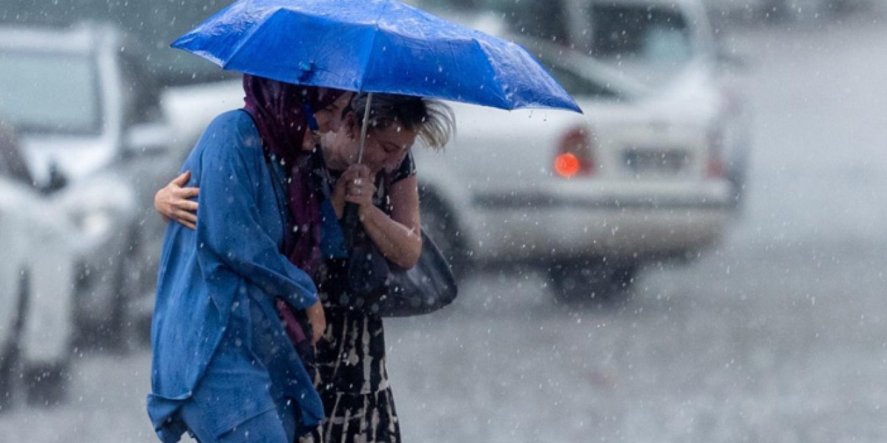 Meteoroloji açıkladı: 5 bölgeye sağanak uyarısı geldi