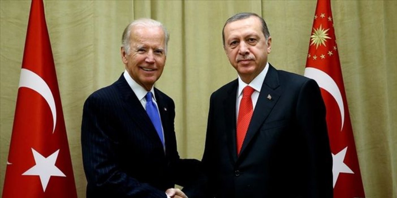 Cumhurbaşkanı Erdoğan ile Biden görüştü