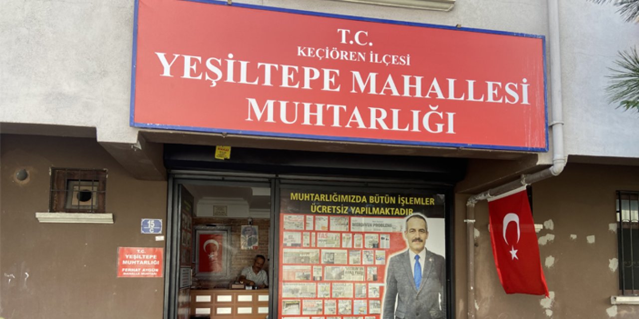 Keçiören Yeşiltepe Mahallesi'nde muhtarlık binası çıkmazı