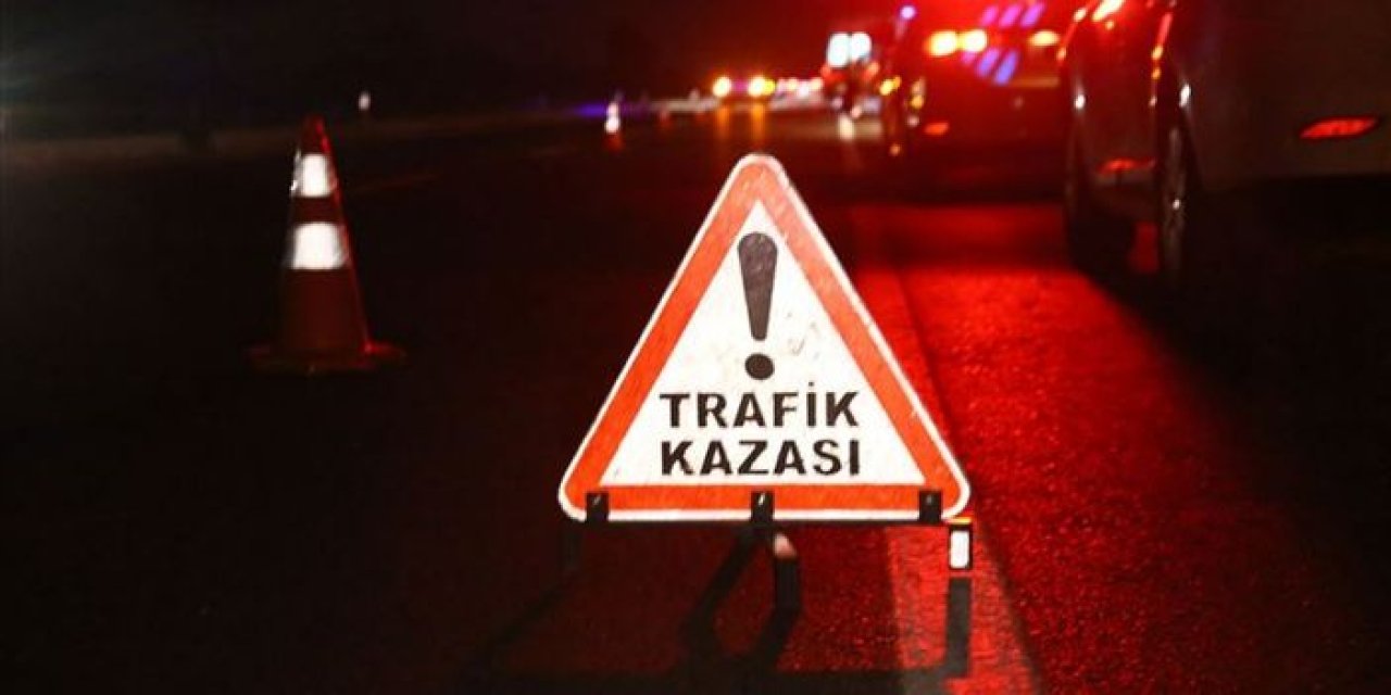 Korkunç kaza: 3 kişi yaralandı, 55 koyun telef oldu