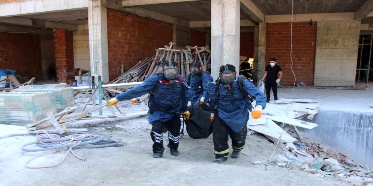 Amasya'da İnşaattan Kötü Kokular Yayılması Üzerine Bulunan Ceset