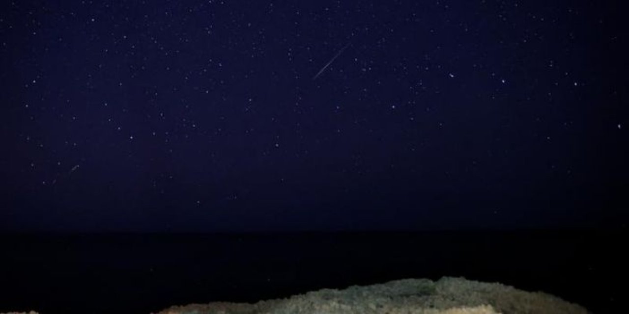 Türkiye'nin en kuzey noktasında Perseid meteor yağmuru