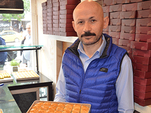 Baklava alırken dikkat