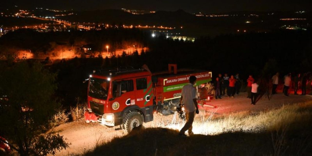 Ankara'da havai fişek yangını!