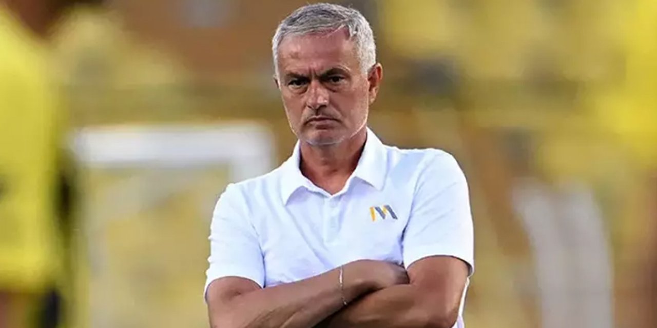 Mourinho'dan flaş açıklama: Basın toplantısına bu yüzden katılmamış