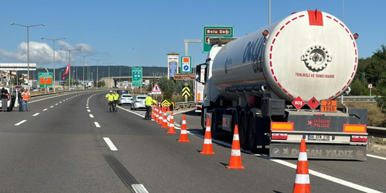 Bolu Dağı’nda ağır taşıt trafiğine geçici sınırlama