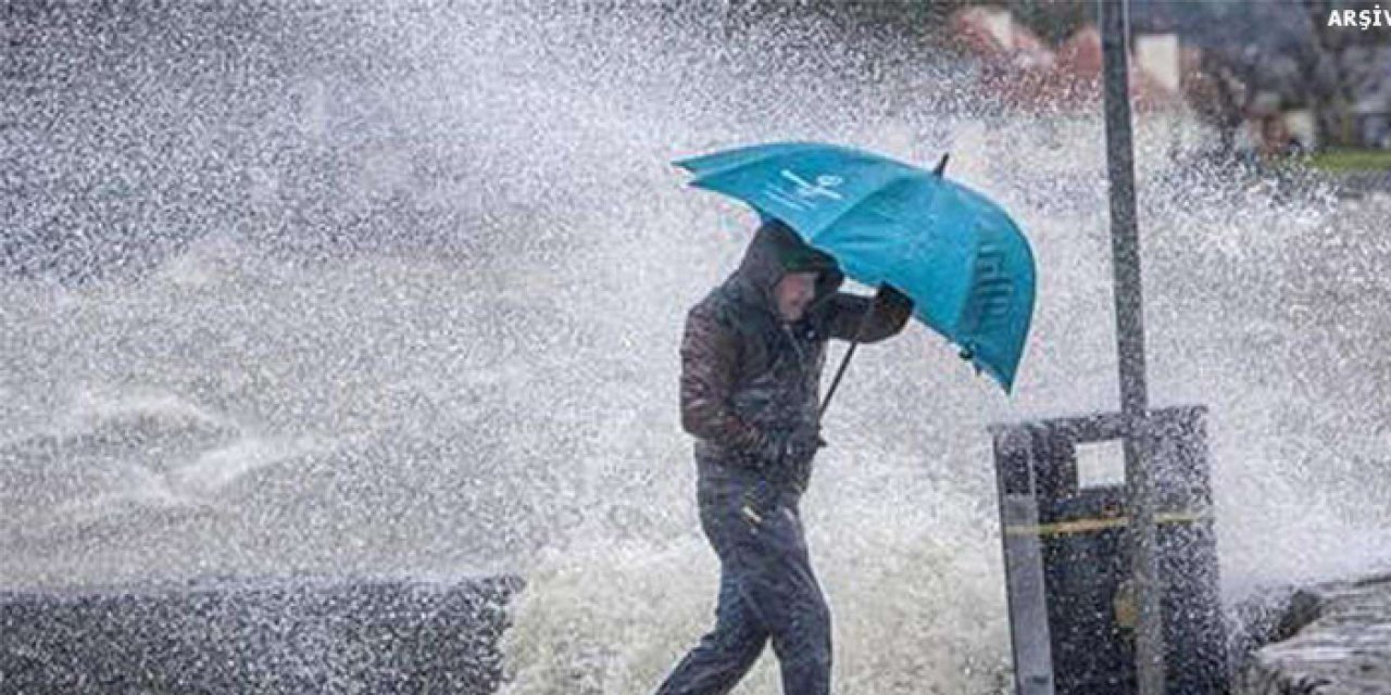 Meteoroloji uyardı: Mersin'e çok şiddetli geliyor