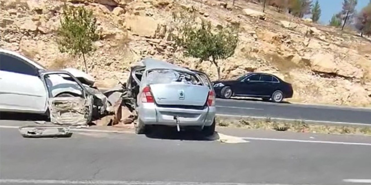 Şanlıurfa’da otomobiller çarpıştı: 1 ölü, 1 yaralı