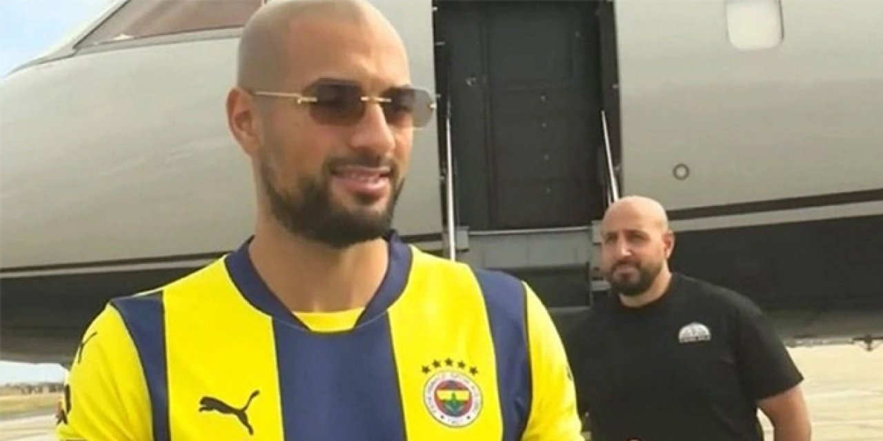 Fenerbahçe'nin yeni transferi Sofyan Amrabat, İstanbul'da