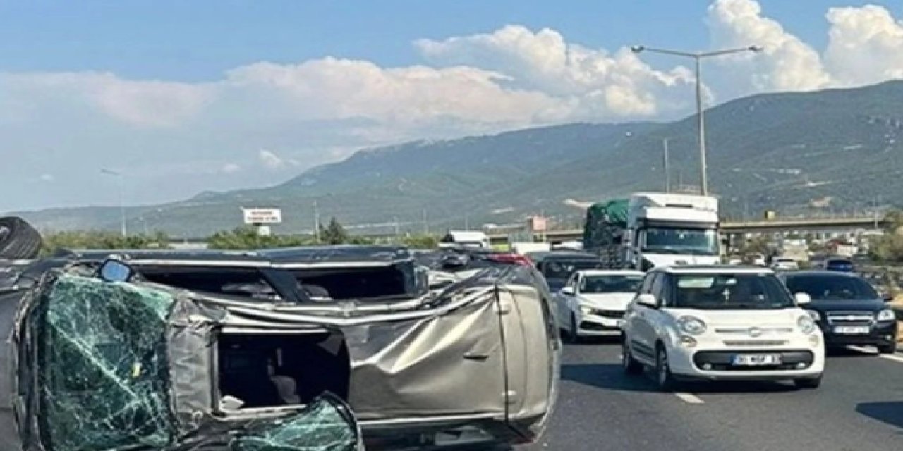 İzmir Otogar yolunda feci kaza!