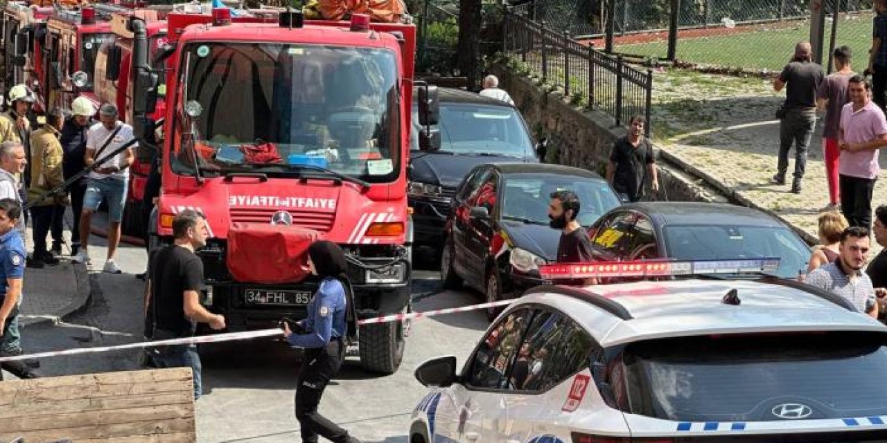 İstanbul’da korkutan yangın