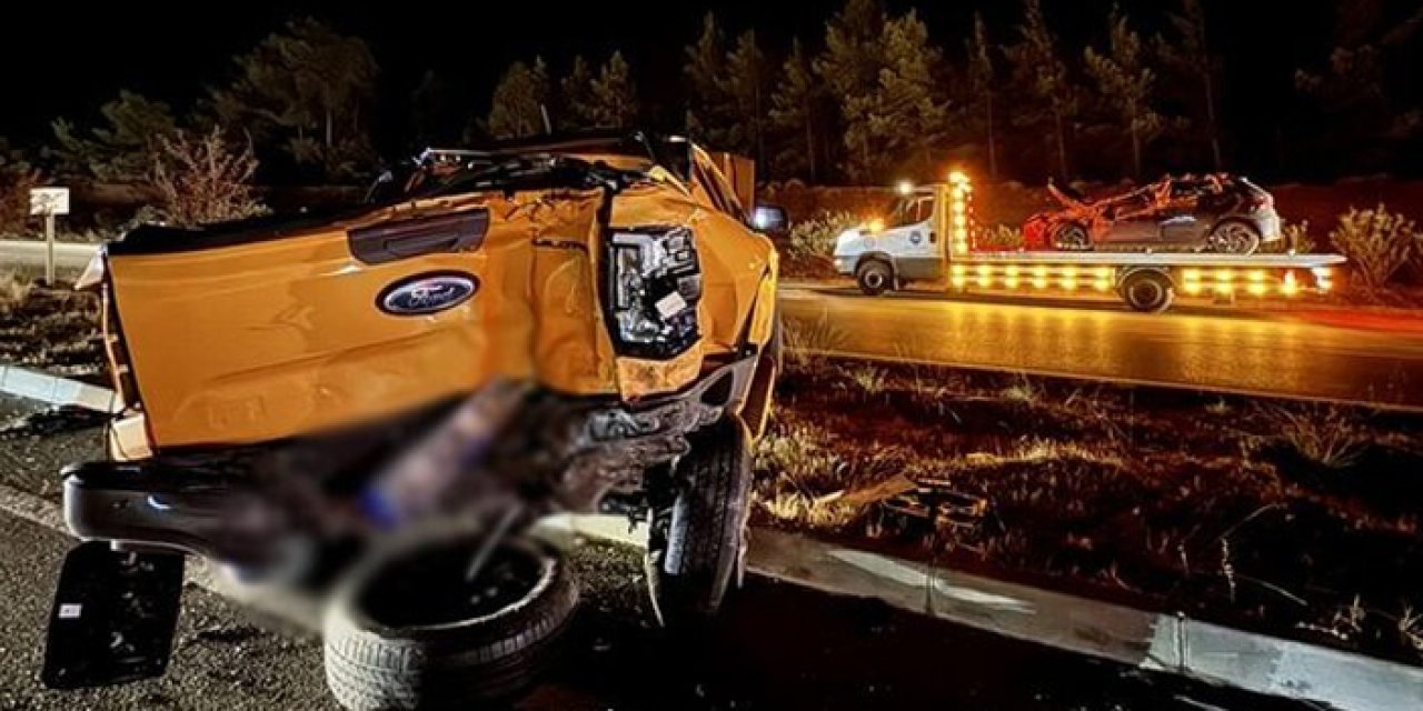 Zincirleme trafik kazasında 1 kişi öldü, 11 kişi yaralandı