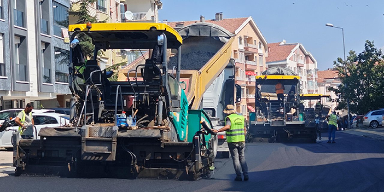 Ankara'da yol yenileme atağı: Keçiören'de asfalt çalışmaları hız kazandı