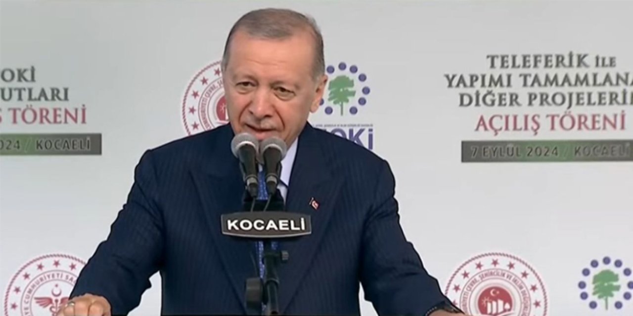 Cumhurbaşkanı Erdoğan: "Laf üstüne laf değil taş üstüne taş koyuyoruz"