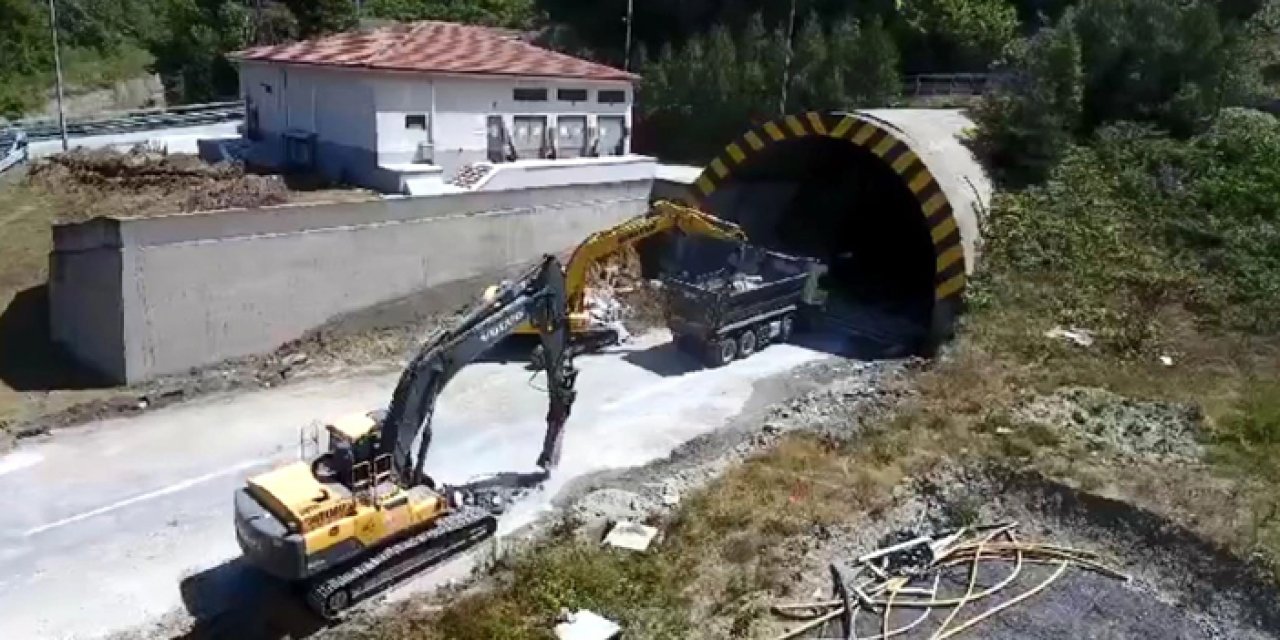 Bolu Dağı Tüneli'ndeki çalışma, planlanan tarihten 12 gün önce tamamlandı