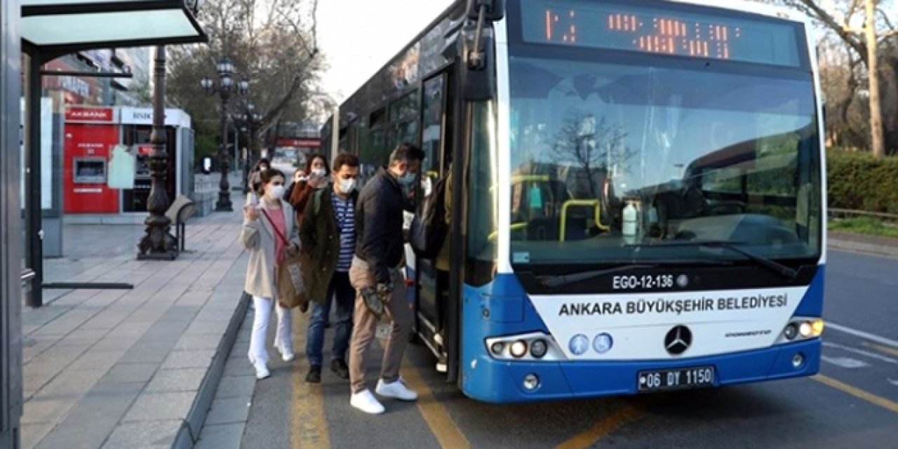 Ankara'da iki işlek EGO hattında güncellemeye gidildi