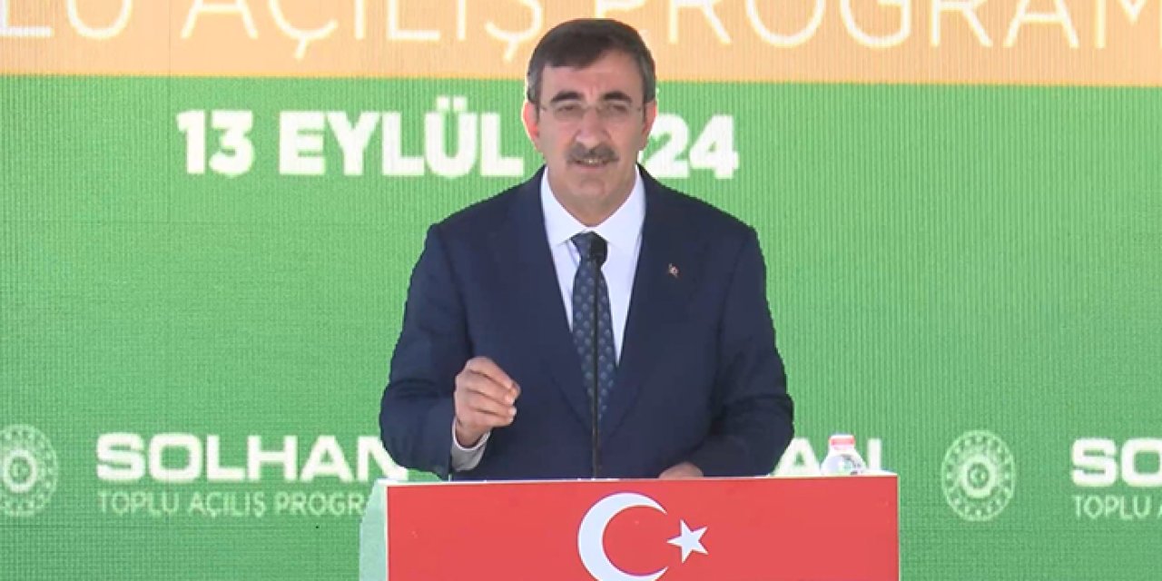 Cumhurbaşkanı Yardımcısı Yılmaz: "Terör en büyük zararı kalkınmaya verdi, demokrasiye verdi"