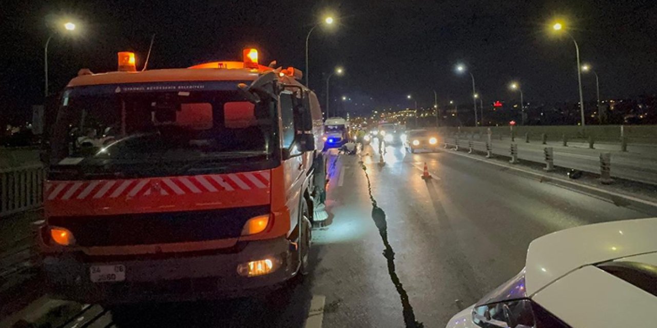 İstanbul’da feci kaza: Motosikletli hayatını kaybetti