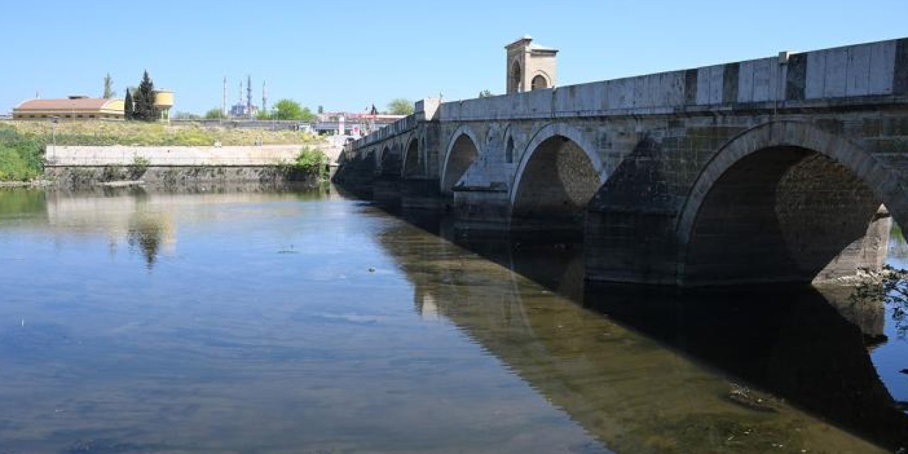 Tunca Nehri’nde kuraklık önlemi