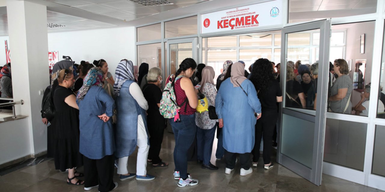 KEÇMEK kurs kayıtları başladı: 60 branşta kurs imkânı