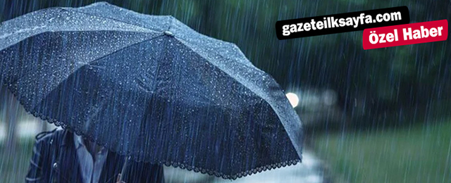 Meteorolojiden bayram için yağış uyarısı