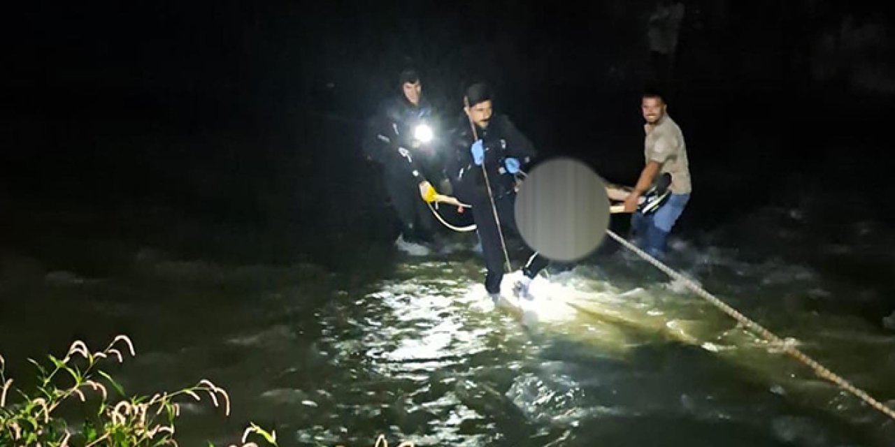 Hatay'da nehirde erkek cesedi bulundu