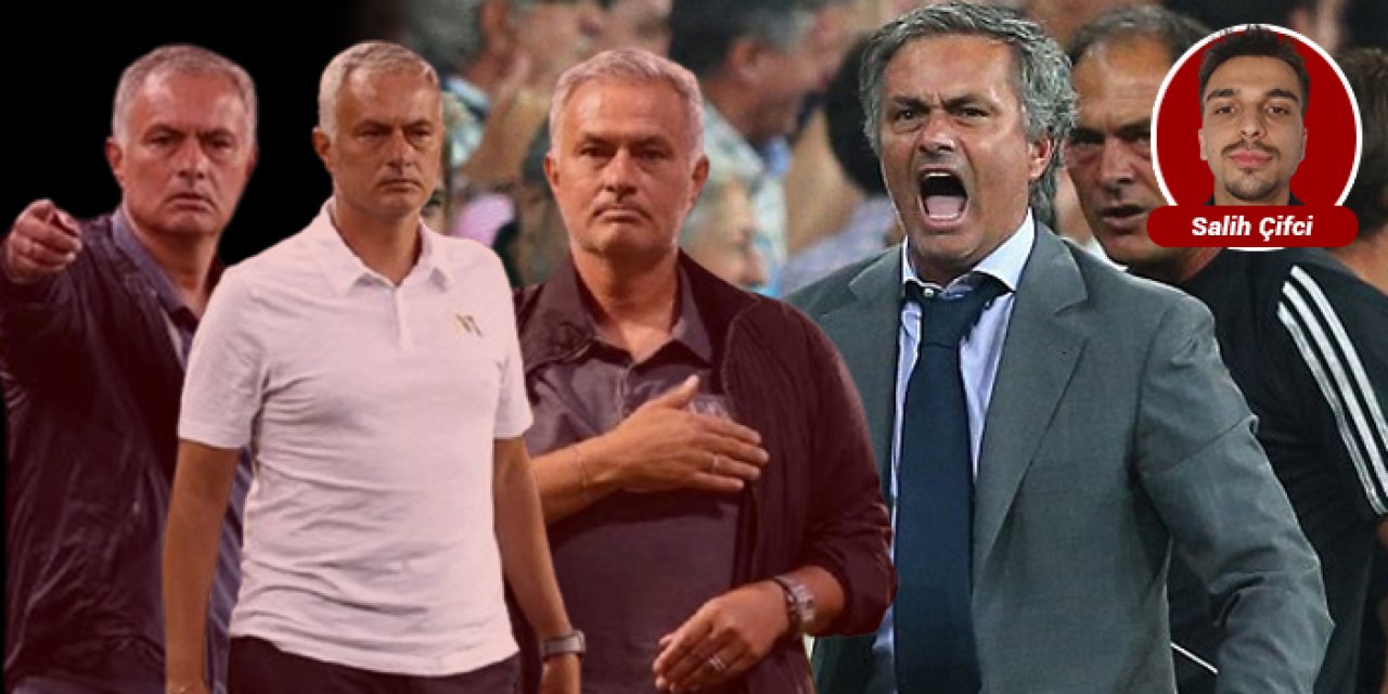 Jose Mourinho'nun kıyafet tercihi çok konuşuluyor: Fener'i umursamıyor mu?