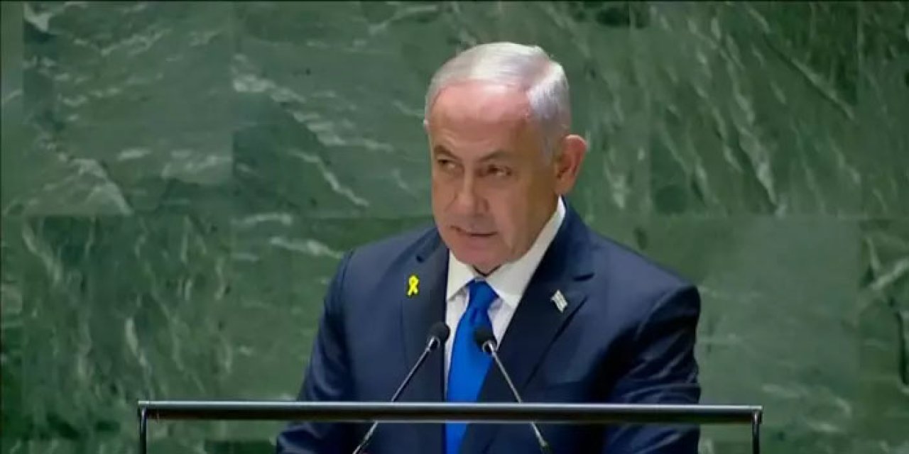 Netanyahu'nun hitabı sırasında Türk heyet salonu terk etti