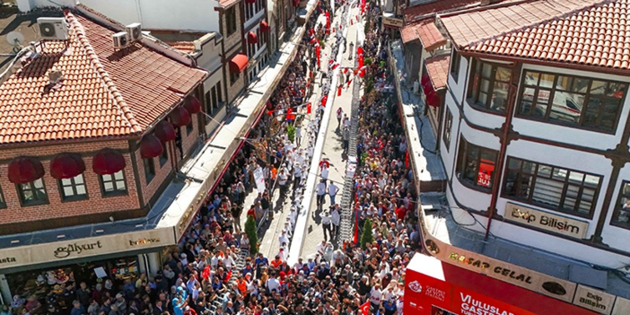 Afyon Lokumu Rekorlar Kitabı'nda